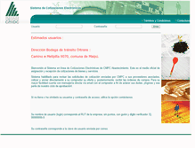 Tablet Screenshot of compras.cmpc.cl